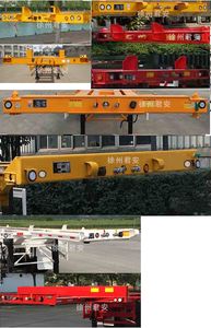 Hengchang  XJN9400TWY Transport semi-trailer of dangerous goods tank frame