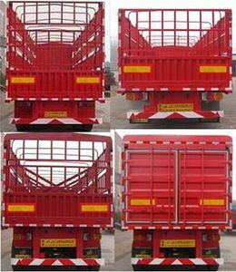 Junchengda brand automobiles YNN9370CCYE Gantry transport semi-trailer