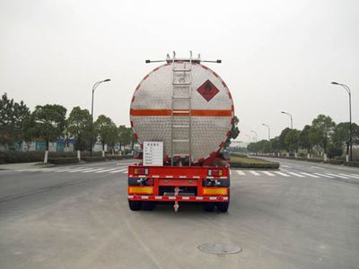 Hongzhou  HZZ9408GHY Chemical liquid transportation semi-trailer