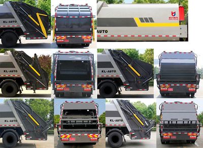 Kaili Feng  KLF5160ZYSE6 Compressed garbage truck