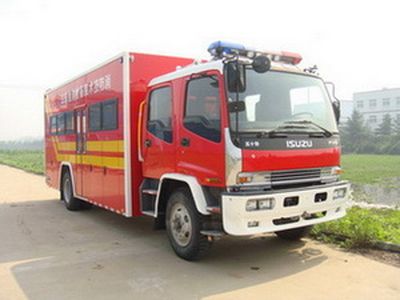 Jetta Fire License Car SJD5120XXFJC110W1 Fire protection technology equipment inspection and maintenance vehicle