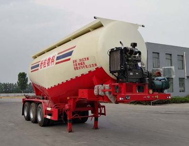 Tongtai Dingsheng brand automobiles TZL9400GFL Medium density powder material transportation semi-trailer