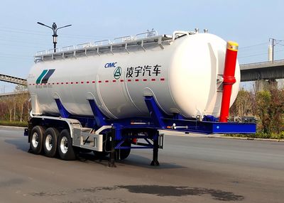 Lingyu  CLY9405GFL45 Medium density powder material transportation semi-trailer