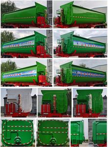 Huayunda brand automobiles FL9403GFL Medium density powder material transportation semi-trailer