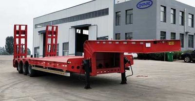 Hengchang  XJN9401TDP Low flatbed semi-trailer