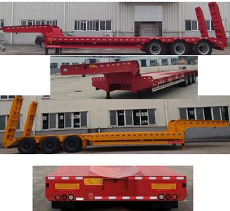 Hengchang  XJN9401TDP Low flatbed semi-trailer