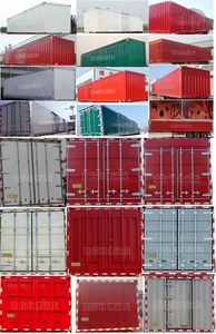 Shunxing Business License Automobile KYF9400XXY Box transport semi-trailer