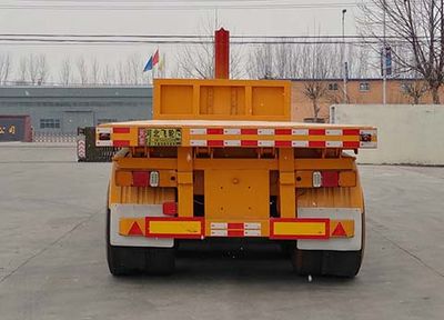 Ji flywheel  HBF9400ZZXPH Flat dump semi-trailer