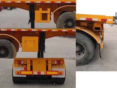 Ji flywheel  HBF9400ZZXPH Flat dump semi-trailer