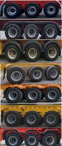 Ji flywheel  HBF9400ZZXPH Flat dump semi-trailer