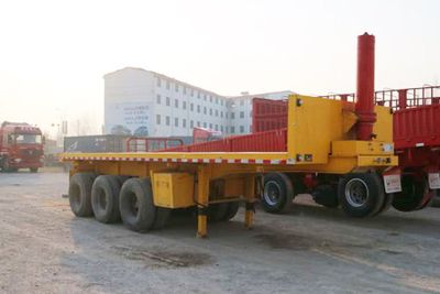 Zhifei  TMA9400ZZXP Flat dump semi-trailer