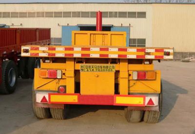 Zhifei  TMA9400ZZXP Flat dump semi-trailer