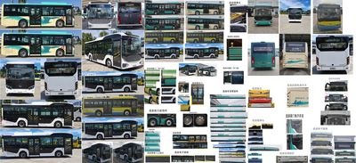 Jinlong  XMQ6850AGBEVL25 Pure electric city buses