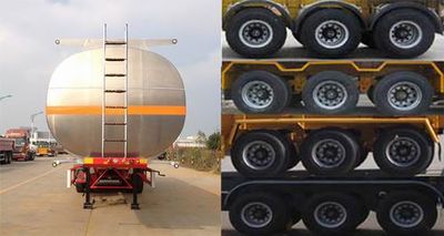 Ruijiang  WL9406GSY Aluminum alloy edible oil transportation semi-trailer