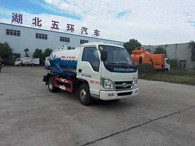 Huatong brand automobiles HCQ5040GXWB5 Suction vehicle