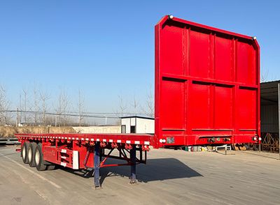 Huaxin Hengda brand automobilesTJD9400TPBFlat transport semi-trailer