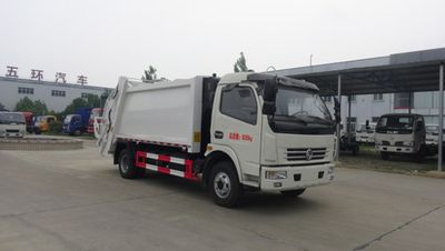 Huatong brand automobiles HCQ5082ZYSX5 Compressed garbage truck