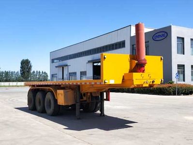 Yanzhao Chunhui HHC9400ZZXPFlat dump semi-trailer