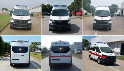 Jianggai brand automobile JX5041XJHMJ6V ambulance