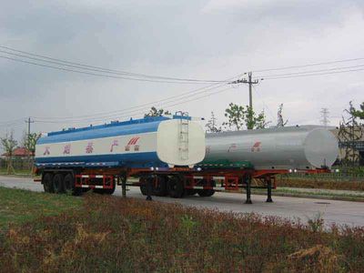 Hongzhou HZZ9400GHYChemical liquid transportation semi-trailer