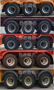 Juyun  LYZ9400TWY40 Transport semi-trailer of dangerous goods tank frame