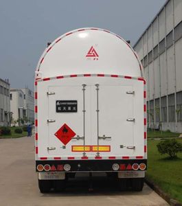 Sanli  CGJ9400GDY09 Low temperature liquid transport semi-trailer