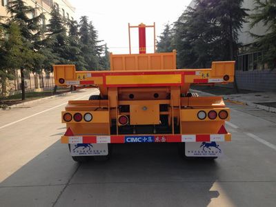 Liangshan Dongyue  CSQ9402ZZXP Flat dump semi-trailer