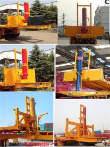 Liangshan Dongyue  CSQ9402ZZXP Flat dump semi-trailer