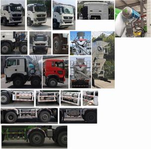 Hongchang Tianma  HCL5317GJBZZN30G51 Concrete mixing transport vehicle