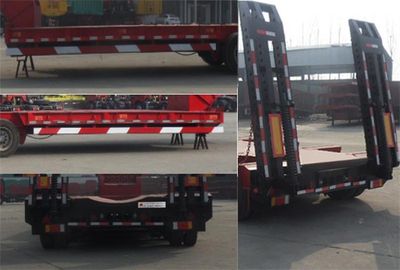 Huayuda  LHY9372TDPA Low flatbed semi-trailer