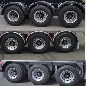 Hua Wei Chi Le  SGZ9401GYYD Aluminum alloy oil transport semi-trailer