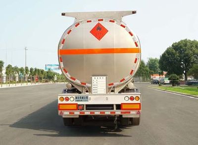 Hua Wei Chi Le  SGZ9401GYYD Aluminum alloy oil transport semi-trailer