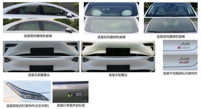 Hechuang brand automobile GAH7000BEVT0A Pure electric sedan