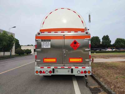 Wufeng  JXY9380GDY1 Low temperature liquid transport semi-trailer