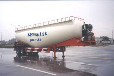 Huajun  ZCZ9348GSN Bulk cement semi-trailer