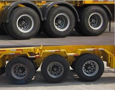 Juwang  ZJW9400TWY Transport semi-trailer of dangerous goods tank frame