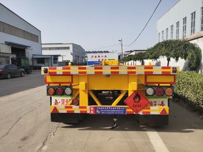 Juwang  ZJW9400TWY Transport semi-trailer of dangerous goods tank frame