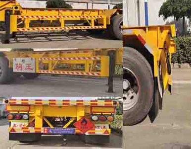 Juwang  ZJW9400TWY Transport semi-trailer of dangerous goods tank frame