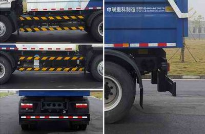 Zhonglian Automobile ZLJ5162ZDJHFE4 Compressed docking garbage truck