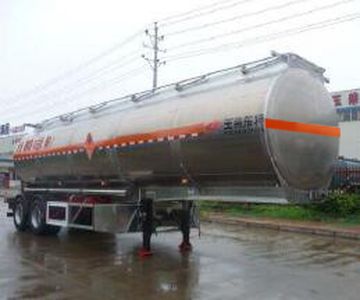 Special transport DTA9351GYYAluminum alloy oil transport semi-trailer