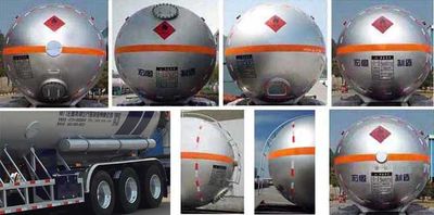 Hongtu  HT9409GYQB6 Semi trailer for liquefied gas transportation