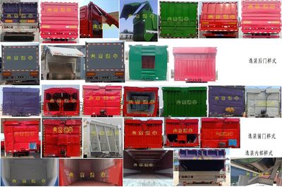 Xianpeng  LTH9403ZLS Bulk grain transportation semi-trailer