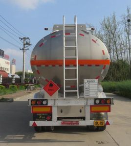 Special transport  DTA9408GYYC Aluminum alloy oil transport semi-trailer