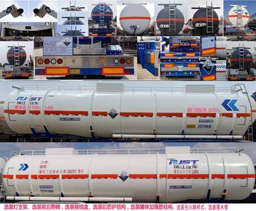 Ruijiang  WL9400GFW03 Tank transport semi-trailer for corrosive substances