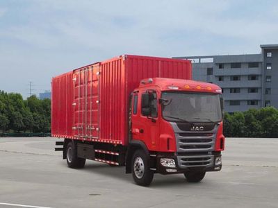 Jianghuai brand automobiles HFC5161XXYP3K2A57S3V Box transport vehicle