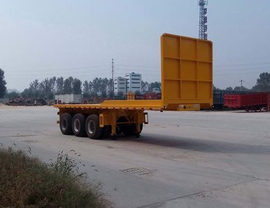 Hualu Yexing brand automobiles HYX9403ZZXP Flat dump semi-trailer