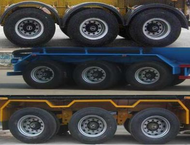 Linzhou  YDZ9403GXH Lower ash semi-trailer