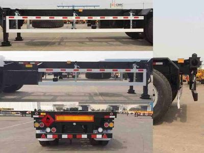 CIMC ZJV9408TWYQDS Transport semi-trailer of dangerous goods tank frame