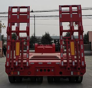 Huayue Xing brand automobiles FNZ9404TDP Low flatbed semi-trailer