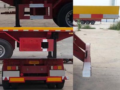 Ruyuan  ZDY9401ZZXP Flat dump semi-trailer